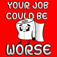 Your Job Could Be Worse Santa Hat thumb 1