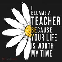Your Life Is Worth My Time Inspiring Teacher Mousepad thumb 1