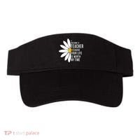 Your Life Is Worth My Time Inspiring Teacher Visor thumb 0