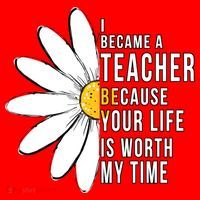 Your Life Is Worth My Time Inspiring Teacher Santa Hat thumb 1