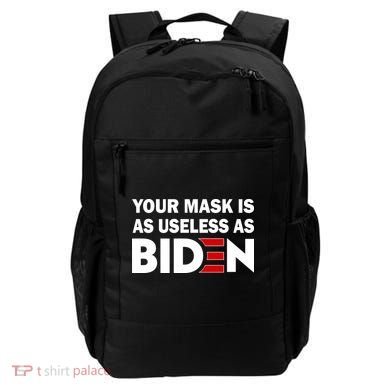 Your Mask Is As Useless As Biden Backpack
