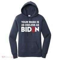 Your Mask Is As Useless As Biden Women's Hoodie thumb 0