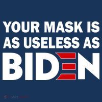 Your Mask Is As Useless As Biden Women's Long Sleeve Shirt thumb 2