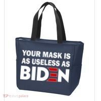 Your Mask Is As Useless As Biden Tote Bag thumb 3