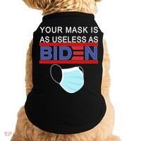 Your Mask Is As Useless As Biden Pro Trump Doggie Tank thumb 0