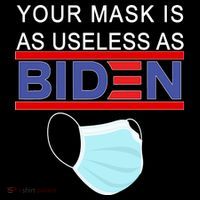 Your Mask Is As Useless As Biden Pro Trump Sweatshirt thumb 3