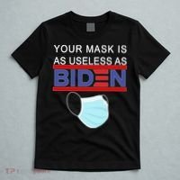 Your Mask Is As Useless As Biden Pro Trump T-Shirt thumb 5