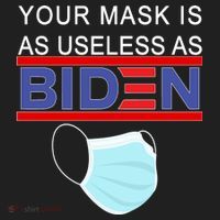 Your Mask Is As Useless As Biden Pro Trump Beanie thumb 2