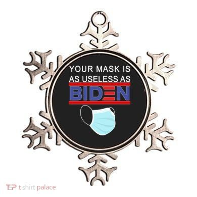 Your Mask Is As Useless As Biden Pro Trump Ornament