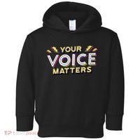 Your Voice Matters Toddler Hoodie thumb 0