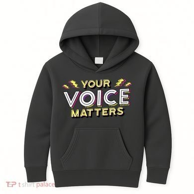 Your Voice Matters Kids Hoodie