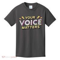 Your Voice Matters Kids T-Shirt thumb 0