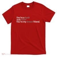 You're A Boob Just Tittin You're My Breast Friend T-Shirt thumb 0