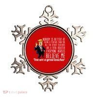 You're A Great Teacher Donald Trump Ornament thumb 0