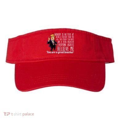 You're A Great Teacher Donald Trump Visor