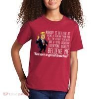 You're A Great Teacher Donald Trump Kids T-Shirt thumb 2
