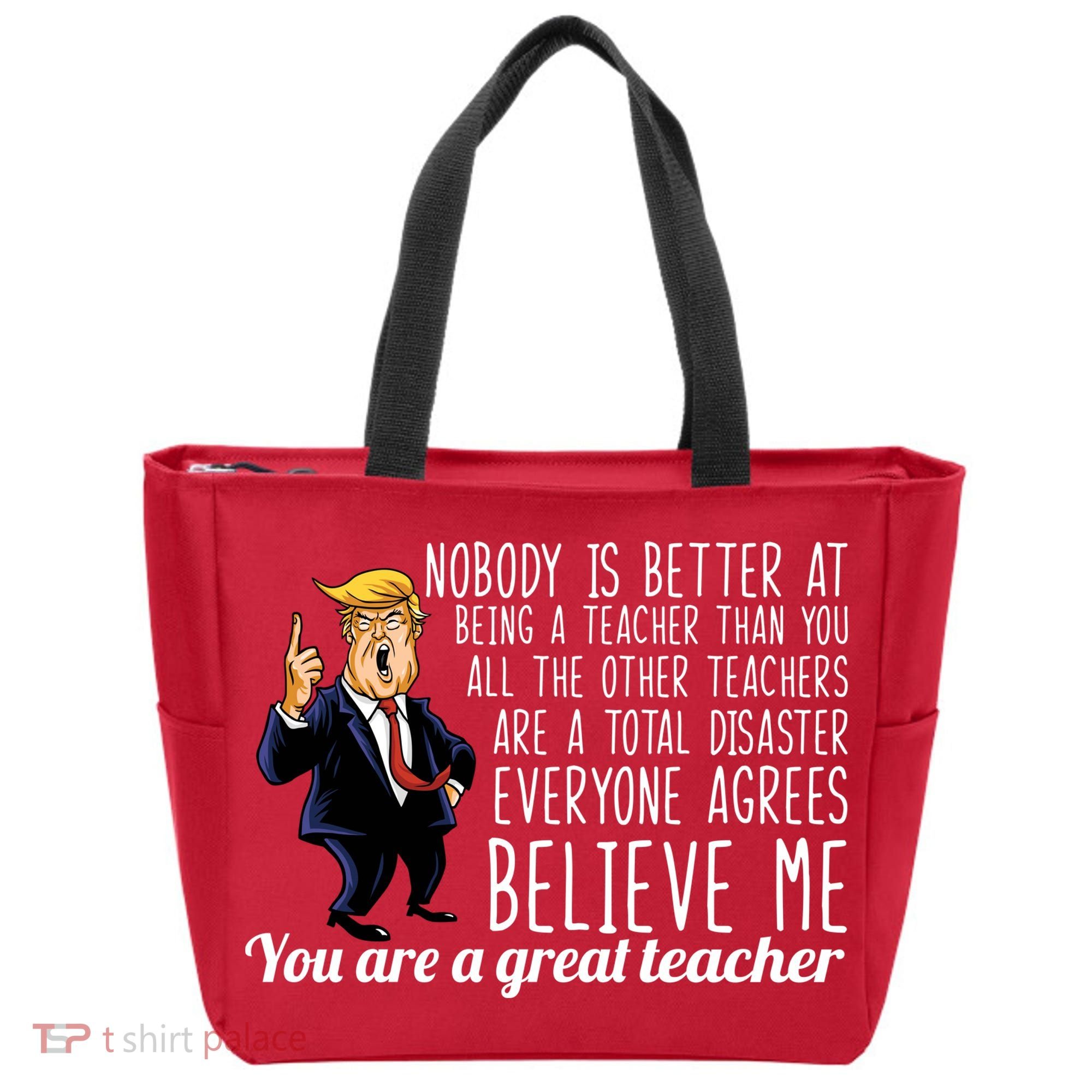You're A Great Teacher Donald Trump Tote Bag
