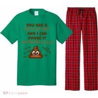 You're A Piece Of Shit And I Can Prove It Mathematically Pajama Set thumb 0