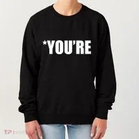 *You're Funny Grammar Women's Sweatshirt thumb 0