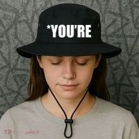 *You're Funny Grammar Bucket Hat thumb 3