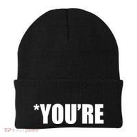 *You're Funny Grammar Beanie thumb 0