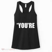 *You're Funny Grammar Women's Tank Top thumb 0