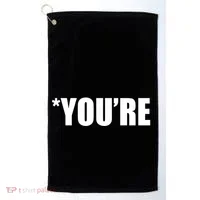 *You're Funny Grammar Golf Towel thumb 0