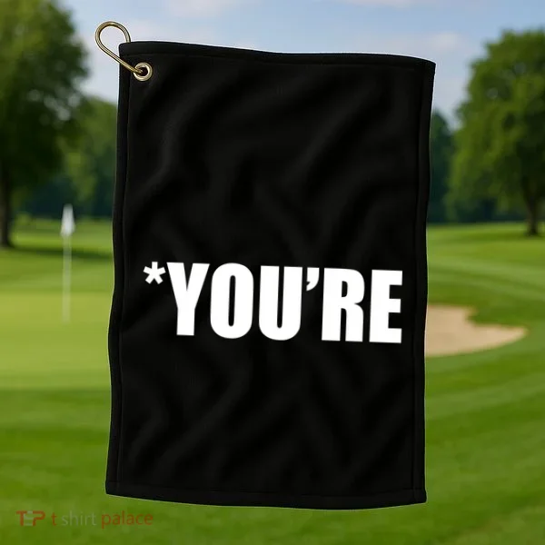 *You're Funny Grammar Golf Towel