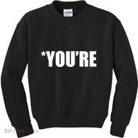 *You're Funny Grammar Kids Sweatshirt thumb 0