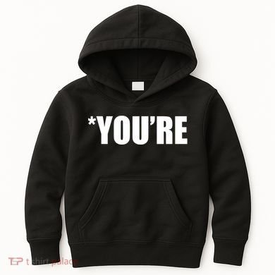 *You're Funny Grammar Kids Hoodie