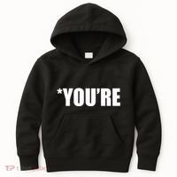 *You're Funny Grammar Kids Hoodie thumb 0