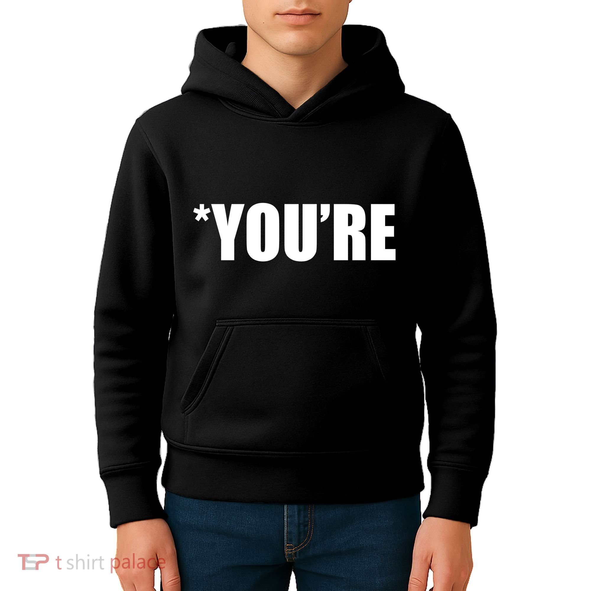 *You're Funny Grammar Kids Hoodie
