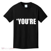 *You're Funny Grammar Kids T-Shirt thumb 0