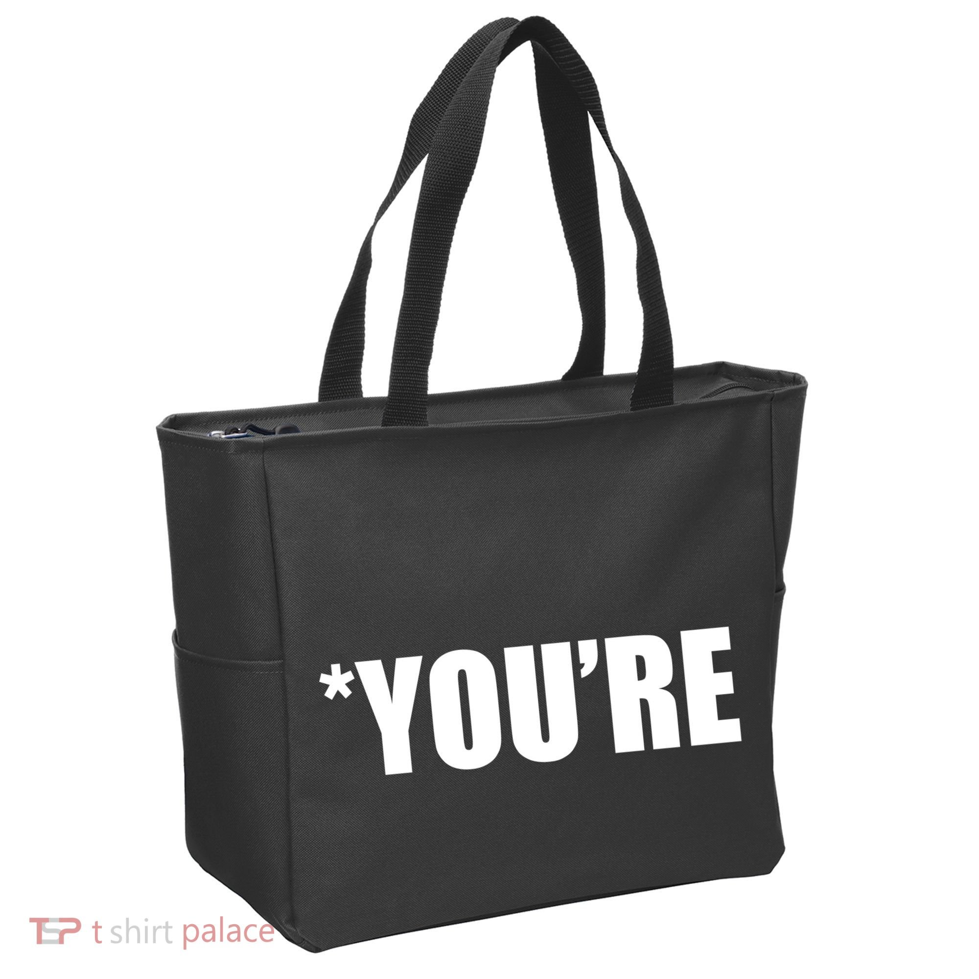 *You're Funny Grammar Tote Bag