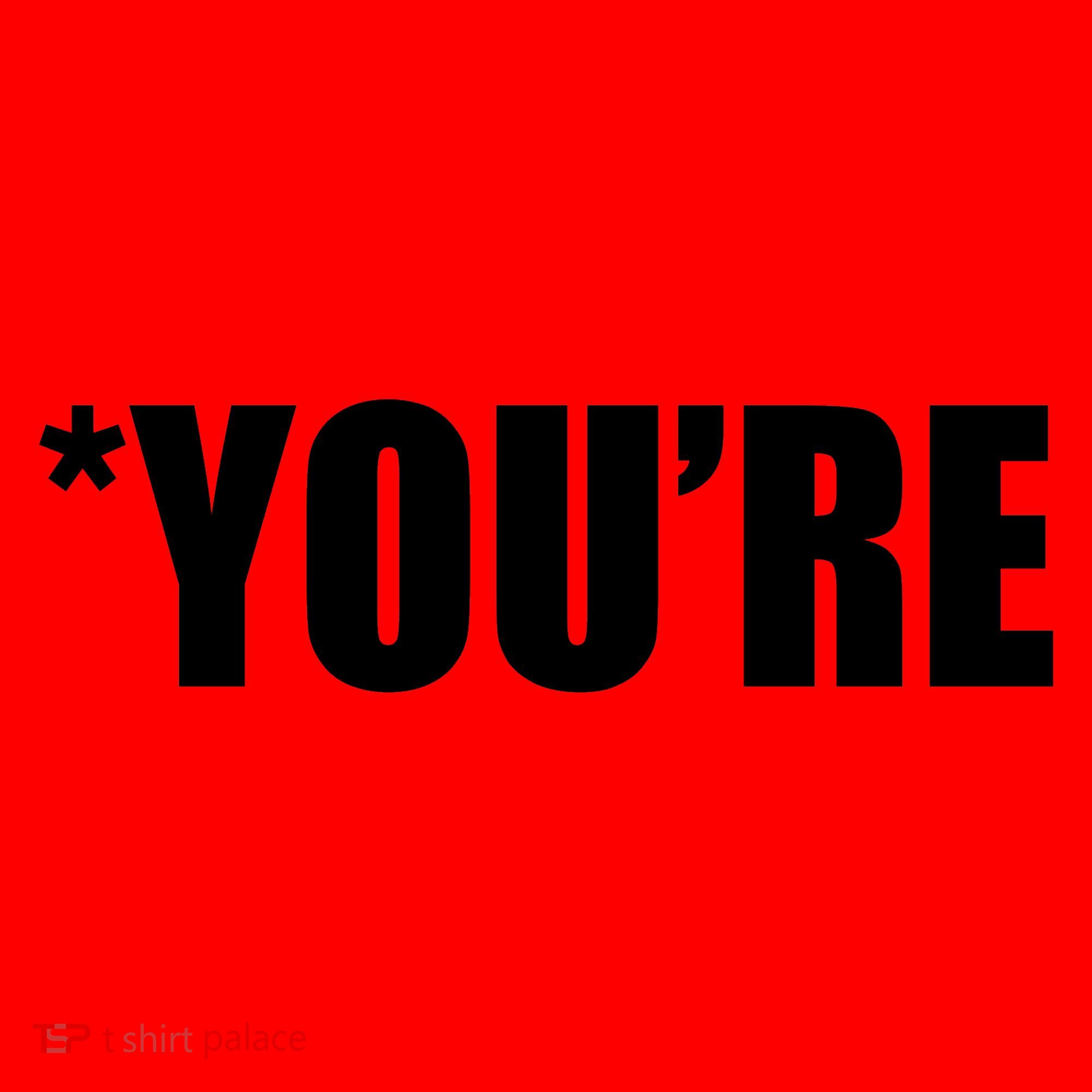 *You're Funny Grammar Santa Hat