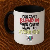 You're Meant To Stand Out Choose Kind Anti Bullying Coffee Mug thumb 2
