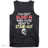 You're Meant To Stand Out Choose Kind Anti Bullying Tank Top thumb 0