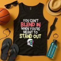 You're Meant To Stand Out Choose Kind Anti Bullying Tank Top thumb 4