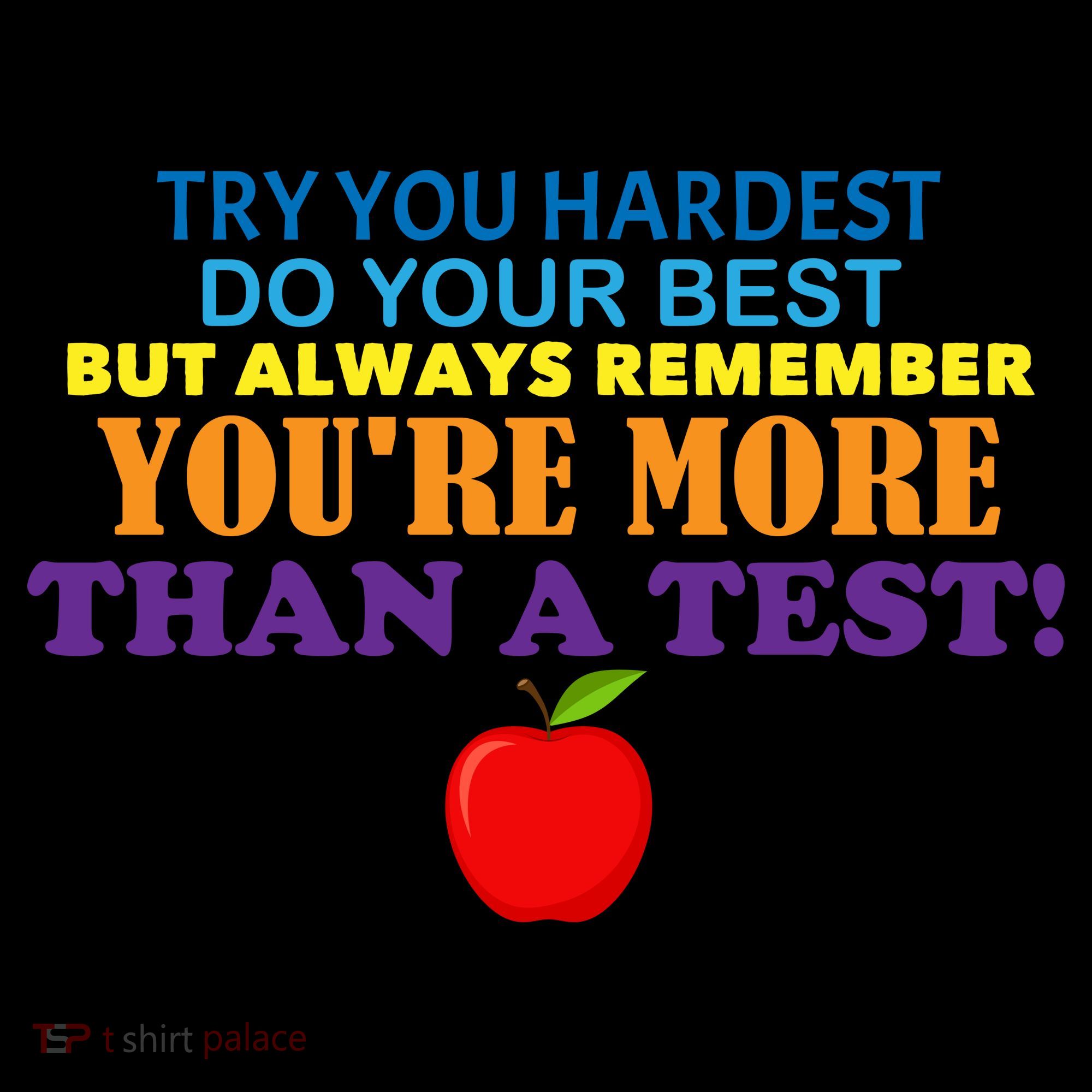 You're More Than A Test Toddler Hoodie