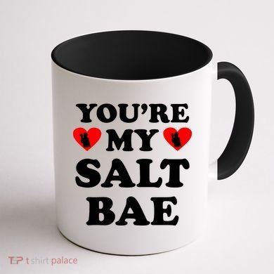 You're My Salt Bae Funny Trending Meme Coffee Mug back