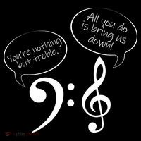 You're Nothing But Treble Baby Bodysuit thumb 2