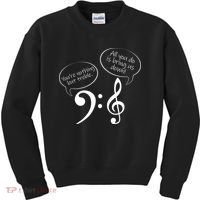 You're Nothing But Treble Kids Sweatshirt thumb 0