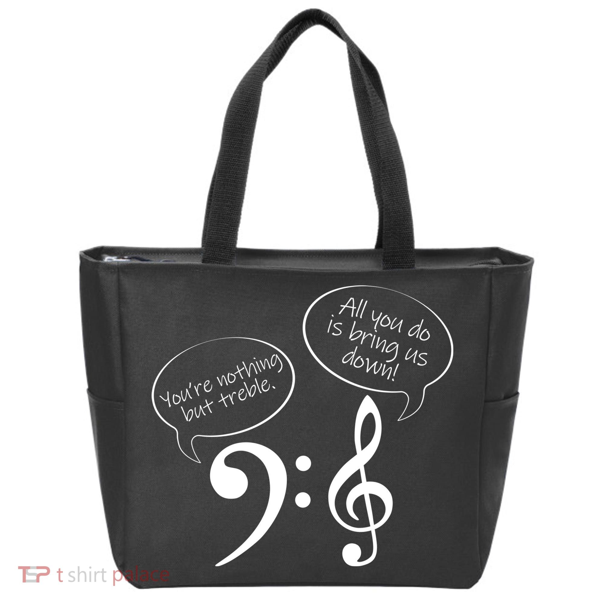 You're Nothing But Treble Tote Bag
