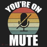 You're On Mute Retro Funny Tumbler thumb 3
