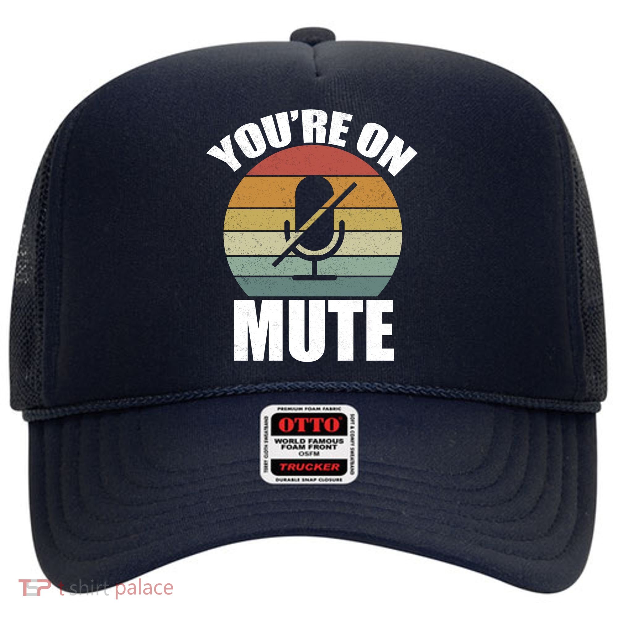 You're On Mute Retro Funny Hat