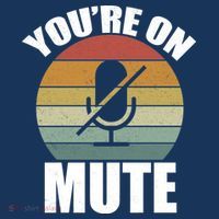 You're On Mute Retro Funny Visor thumb 3