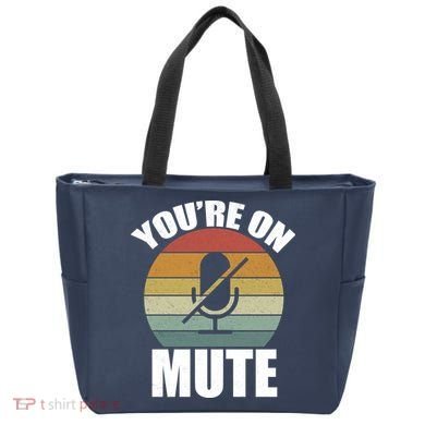 You're On Mute Retro Funny Bag