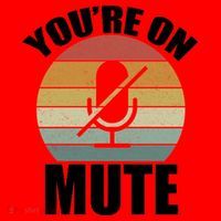 You're On Mute Retro Funny Santa Hat thumb 1