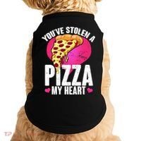 You've Stolen A Pizza My Heart Doggie Tank thumb 0