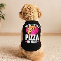 You've Stolen A Pizza My Heart Doggie Tank thumb 2